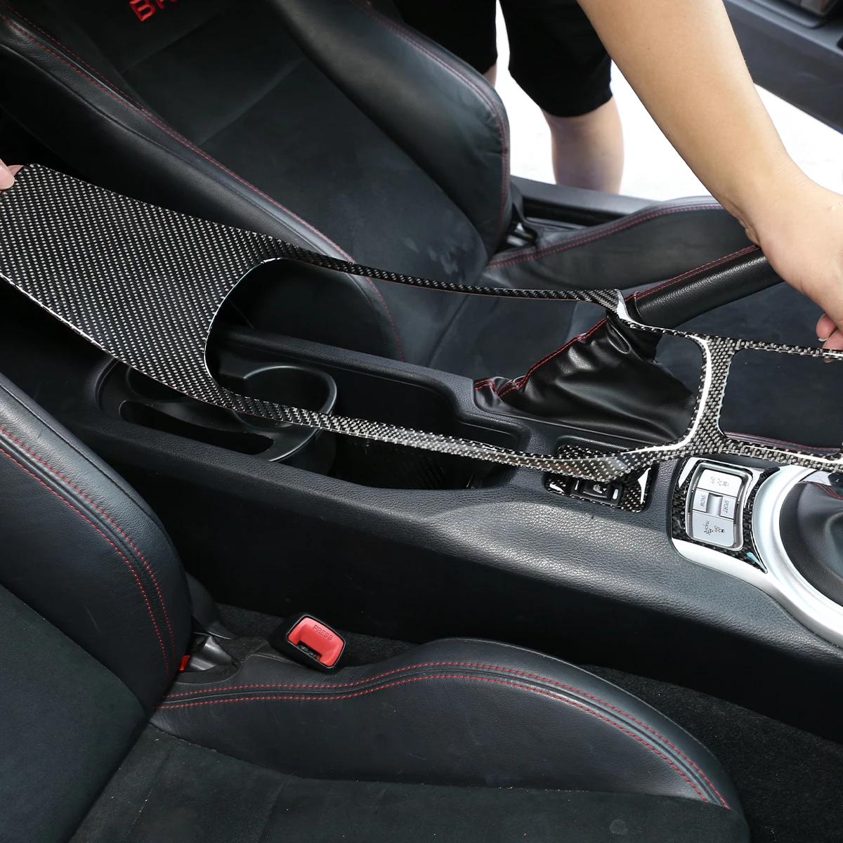 For Subaru BRZ For Toyota GT86 2016-20 Soft Carbon Fiber Car Central Control Water Cup Holder Cover Trim Sticker Car Accessories
For Subaru BRZ For Toyota GT86 2016-20 Soft Carbon Fiber Car Central Control Water Cup Holder Cover Trim Sticker Car Accessories