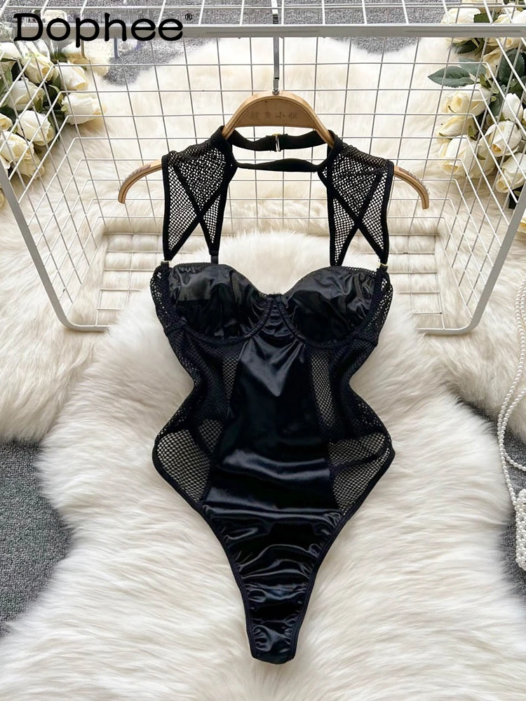 Women Personality Street Backless Hollow Out Sexy Bodysuits New Fashion Temperament Summer Bodysuit 2022
Women Personality Street Backless Hollow Out Sexy Bodysuits New Fashion Temperament Summer Bodysuit 2022