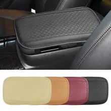 Car Armrest Pad Soft PU Leather Arm Rest Cushion Universal Waterproof Center Console Box Cover Non Slip Arm Rest Hand Supports
