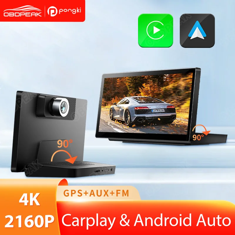 7" Dash Cam 4K Carplay & Android Auto Dual Lens Folding Screen GPS AUX WIFI Video Monitor Rear View 24hour Park
7" Dash Cam 4K Carplay & Android Auto Dual Lens Folding Screen GPS AUX WIFI Video Monitor Rear View 24hour Park