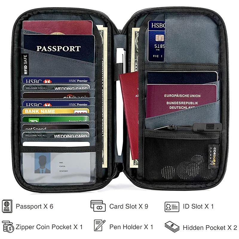 Hot Travel Wallet Family Passport Holder Travel Accessories Document Bag Cardholder Creative Waterproof Document Case Organizer
Hot Travel Wallet Family Passport Holder Travel Accessories Document Bag Cardholder Creative Waterproof Document Case Organizer