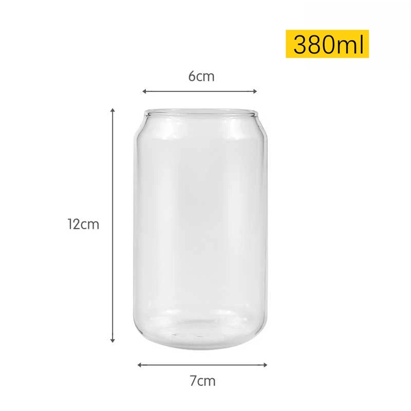 Классический стеклянный стакан в форме банки
Классический стеклянный стакан в форме банки