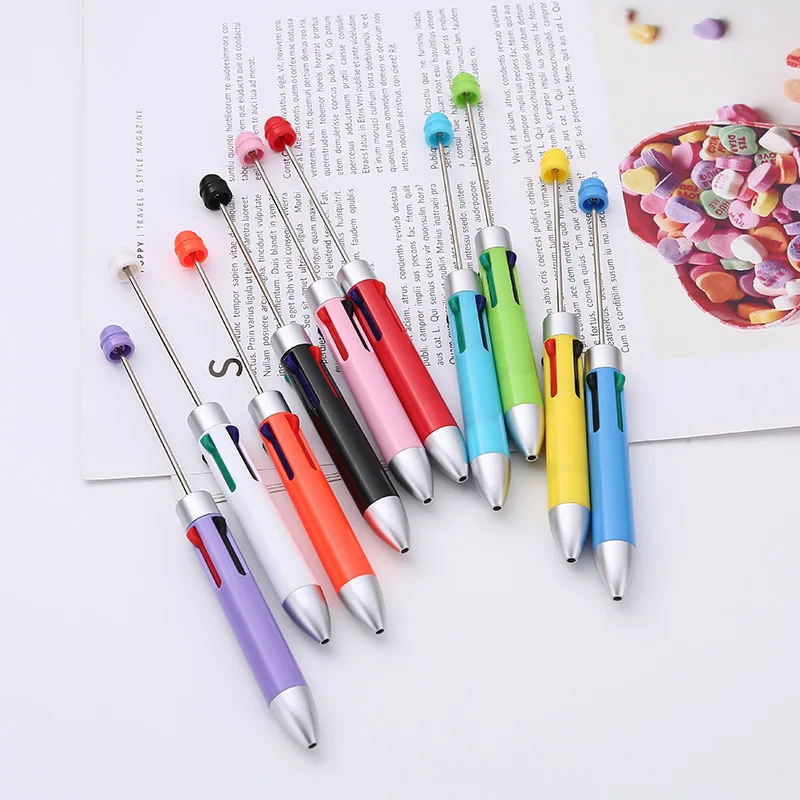 140PCS Four-Colors Refill Beaded Ballpoint Pen DIY Beadable Pens Wedding Party Guest Gift Christmas New Year Gift Christmas
140PCS Four-Colors Refill Beaded Ballpoint Pen DIY Beadable Pens Wedding Party Guest Gift Christmas New Year Gift Christmas