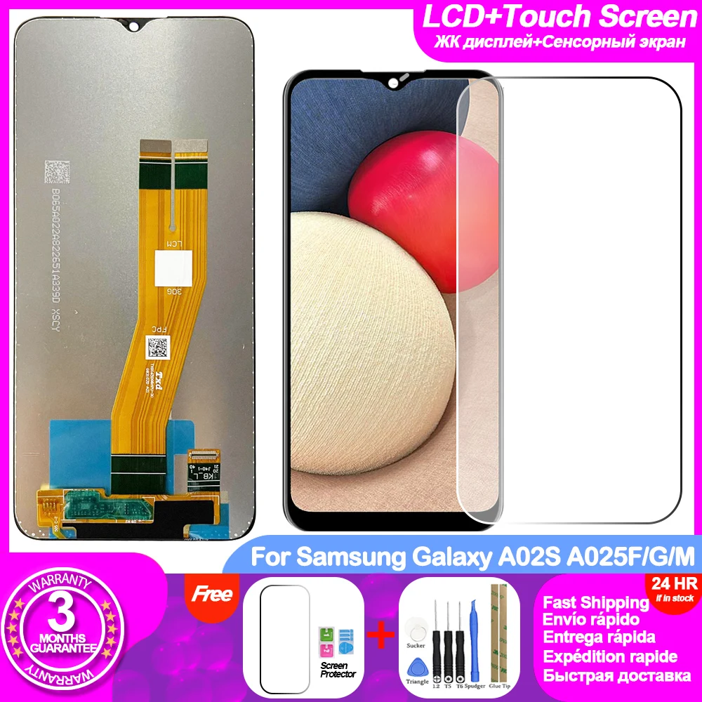 Оригинальный ЖК-дисплей для Samsung Galaxy A02S A025 A025F A025G A025M /DS 6,5 "ЖК-дисплей сенсорный экран замена дигитайзера в сборе
Оригинальный ЖК-дисплей для Samsung Galaxy A02S A025 A025F A025G A025M /DS 6,5 "ЖК-дисплей сенсорный экран замена дигитайзера в сборе