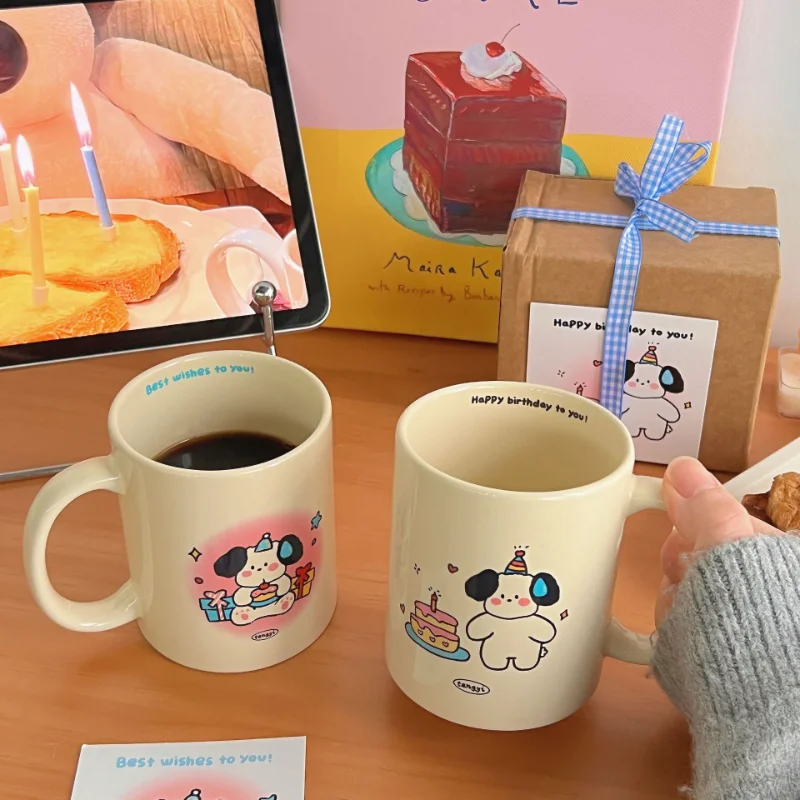 Puppy Coffee Ceramic Cup Large Capacity Mugs Coffee Cups Ceramic Cup Creative Mugs Gift Box Packaging Gift Kawaii Water Cup Cute
Puppy Coffee Ceramic Cup Large Capacity Mugs Coffee Cups Ceramic Cup Creative Mugs Gift Box Packaging Gift Kawaii Water Cup Cute