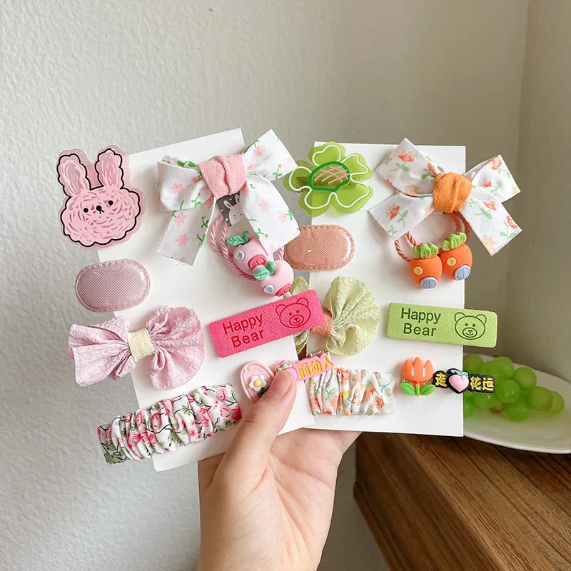 2022 Summer Cute Cartoon Bow Hairpins Set Children Girls Kids Hair Clips Pin Barrettes Accessories Hairclip Headwear Headdress
2022 Summer Cute Cartoon Bow Hairpins Set Children Girls Kids Hair Clips Pin Barrettes Accessories Hairclip Headwear Headdress