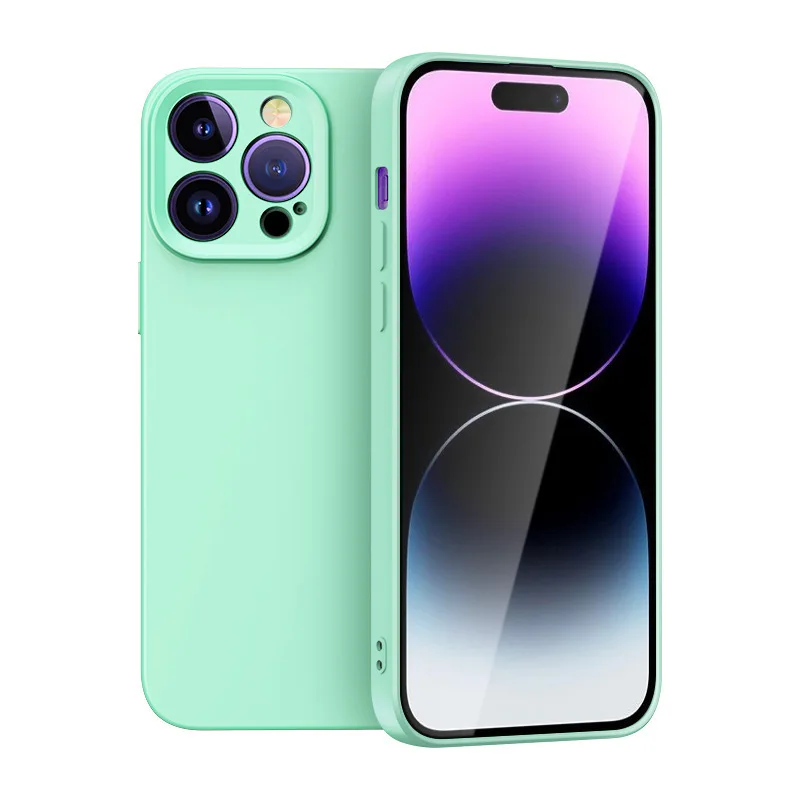 48PCS Plain Stylish Shockproof Full Coverage Protective Cover Luxury Liquid Silicone Phone Case For iPhone12 13 14 Pro Max Case
48PCS Plain Stylish Shockproof Full Coverage Protective Cover Luxury Liquid Silicone Phone Case For iPhone12 13 14 Pro Max Case