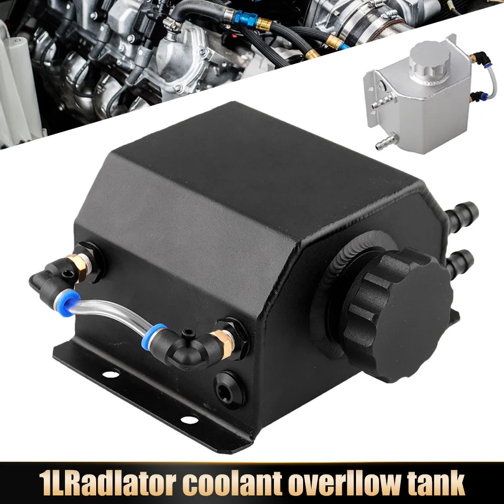 Universal 1L Aluminum Oil Catch Can Reservoir Tank Coolant Radiator Exhaust Gas Recovery Overflow Tank Breather Oil Tank
Universal 1L Aluminum Oil Catch Can Reservoir Tank Coolant Radiator Exhaust Gas Recovery Overflow Tank Breather Oil Tank