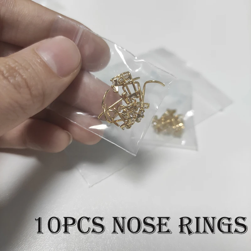 10PCS Gold Nose Piercing Ring 20G G23 Titanium Triangular Zircon Nariz Stud Women Earring Ear Conch Cartilage Helix Body Jewelry
10PCS Gold Nose Piercing Ring 20G G23 Titanium Triangular Zircon Nariz Stud Women Earring Ear Conch Cartilage Helix Body Jewelry