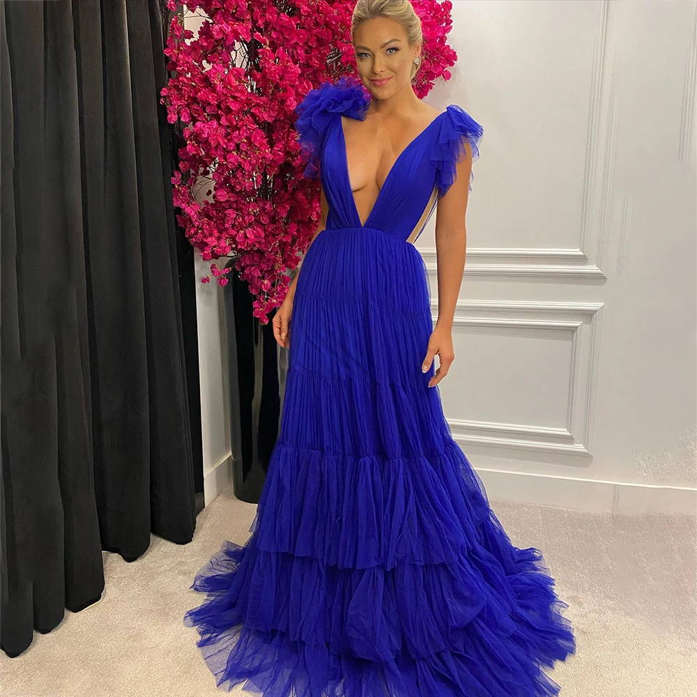 Laxsesu 2022 Dark Blue Tulle Prom Dresses Sleeveless A Line V Neck Long Celebrity Vestidos Evening Party Night Gowns
Laxsesu 2022 Dark Blue Tulle Prom Dresses Sleeveless A Line V Neck Long Celebrity Vestidos Evening Party Night Gowns