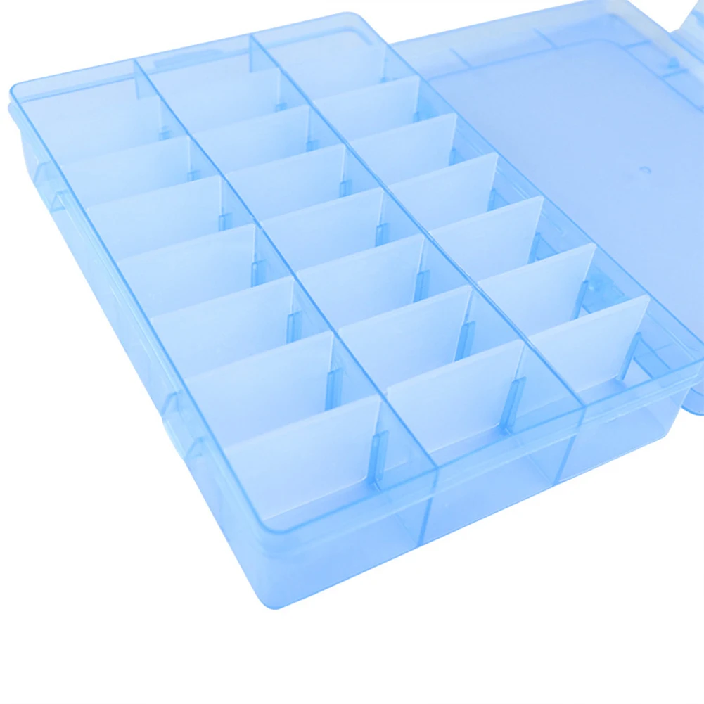 24 Grid Plastic Storage Box Screw ICs Chips Jewelry Earring Beads Compartment Container Multifunctional Tool Box
24 Grid Plastic Storage Box Screw ICs Chips Jewelry Earring Beads Compartment Container Multifunctional Tool Box