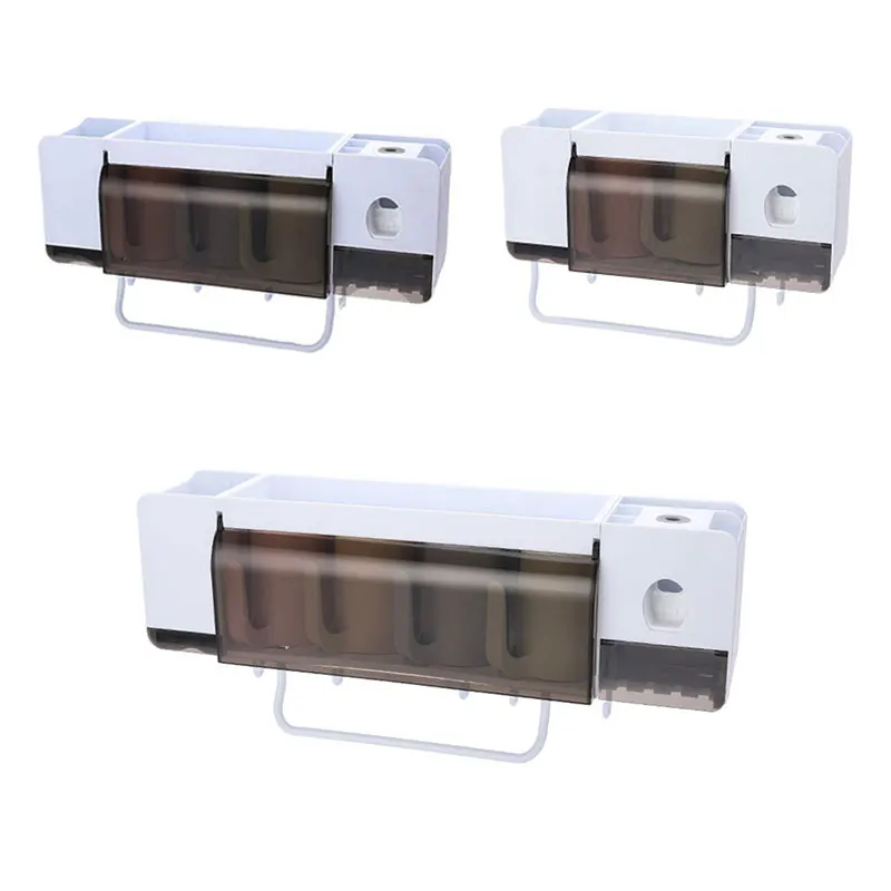 Punch-Free Toothbrush Rack Bathroom Wall-Mounted Suction Wall Toothpaste Tooth-Cleaners Shelf Mouthwash Cup Set
Punch-Free Toothbrush Rack Bathroom Wall-Mounted Suction Wall Toothpaste Tooth-Cleaners Shelf Mouthwash Cup Set