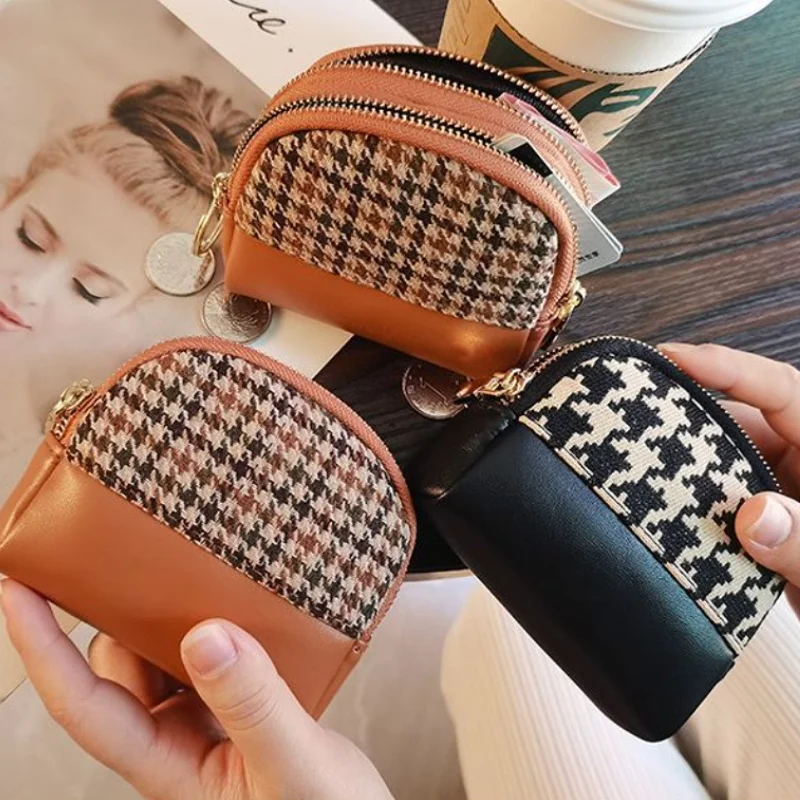New Fabric Coin Purse Women Single and Double Zipper Small Wallet Key Pouch Travel Card Holder Fashion Female Vintage Coin Bags
New Fabric Coin Purse Women Single and Double Zipper Small Wallet Key Pouch Travel Card Holder Fashion Female Vintage Coin Bags