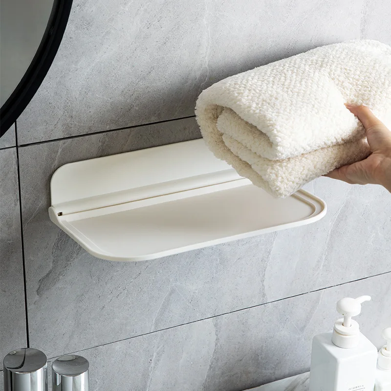 Foldable Bathroom Shelves Wall-mounted Plastic Floating Shelf for Towel Clothes Storage Household Toilet Extra Storage Board
Foldable Bathroom Shelves Wall-mounted Plastic Floating Shelf for Towel Clothes Storage Household Toilet Extra Storage Board