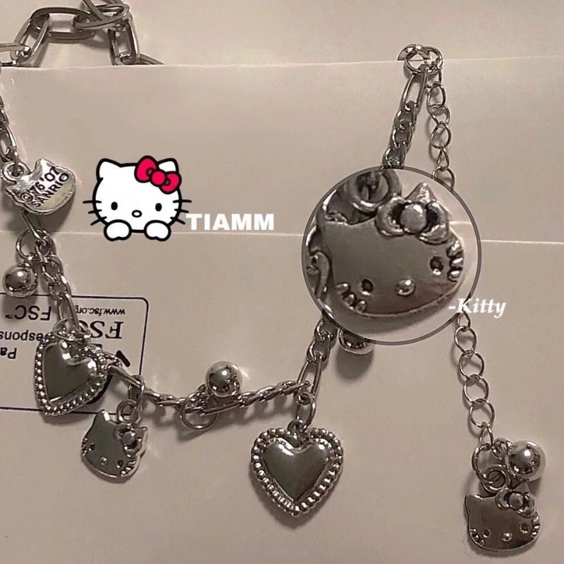 New Hellokitty Bracelet Lovely Girl Hot Girl Lolita Soft Girl Double-Layer Bracelet Girlfriends Couple Gift
New Hellokitty Bracelet Lovely Girl Hot Girl Lolita Soft Girl Double-Layer Bracelet Girlfriends Couple Gift