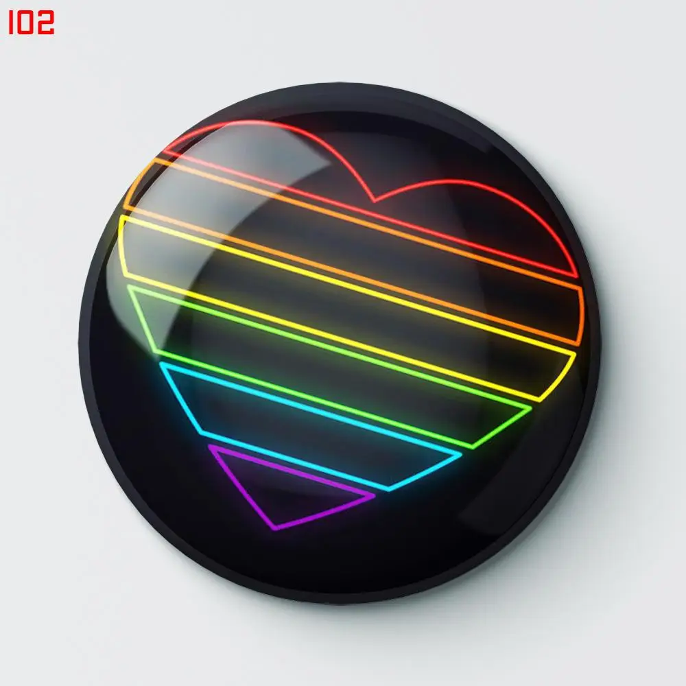 

PRIDE MONTH 00102 Buttons Brooches Pin Jewelry Accessory Customize Brooch Fashion Lapel Badges