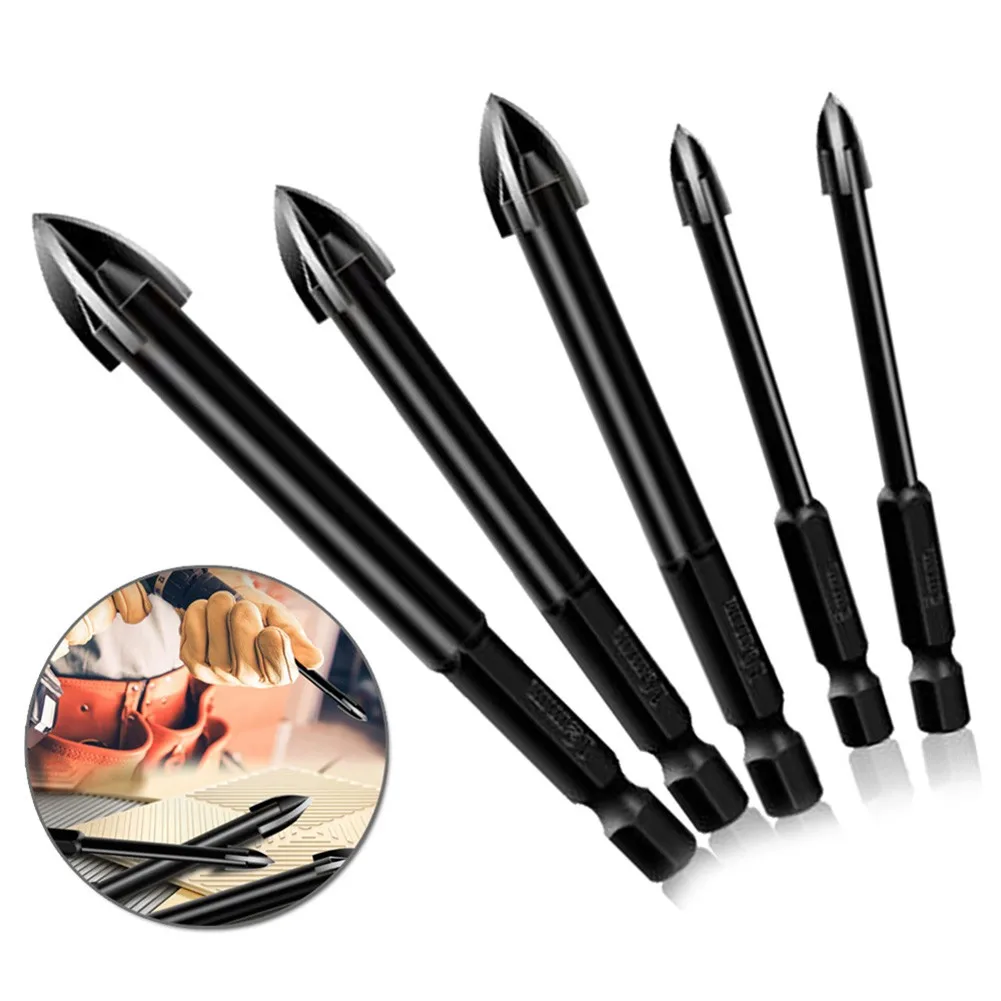 Hot Sale Practical New Hole Opener Drill Bits Set Drill Bit 5-12mm 5Pcs Carbide Ceramic Cutting Tile Porcelain
Hot Sale Practical New Hole Opener Drill Bits Set Drill Bit 5-12mm 5Pcs Carbide Ceramic Cutting Tile Porcelain