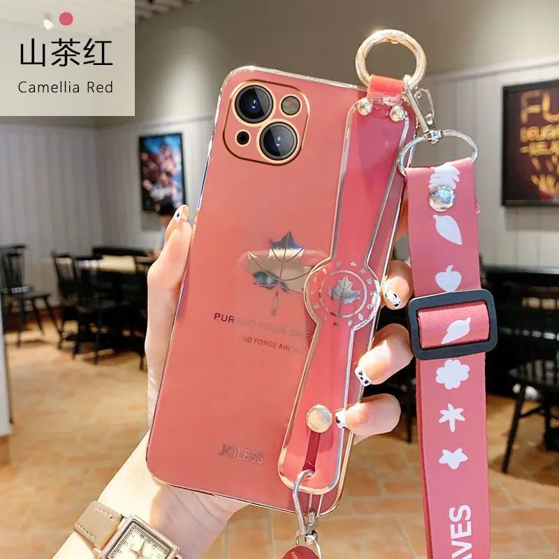 New Electroplated Soft Silicone Case for iPhone 3ProMax 12Pro 11 XsMax Xr X 7 8Plus with Neck Strap Shatter Protection Case
New Electroplated Soft Silicone Case for iPhone 3ProMax 12Pro 11 XsMax Xr X 7 8Plus with Neck Strap Shatter Protection Case