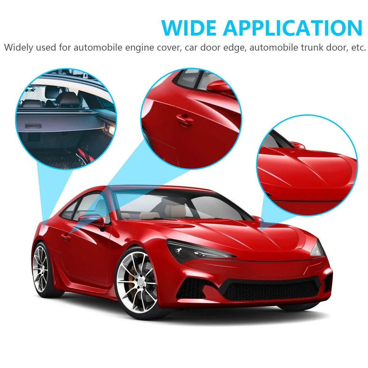 Durable Protection Strip Universal 10ft Rubber Scratch Accessories Car Clear Door Edge Guard Molding Protector
Durable Protection Strip Universal 10ft Rubber Scratch Accessories Car Clear Door Edge Guard Molding Protector