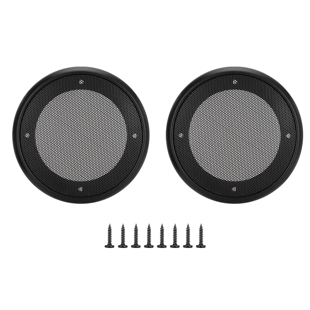 2PCS 4inch Metal Audio Speaker Covers Protective Decorative Circle Mesh Cover Black+Black
2PCS 4inch Metal Audio Speaker Covers Protective Decorative Circle Mesh Cover Black+Black