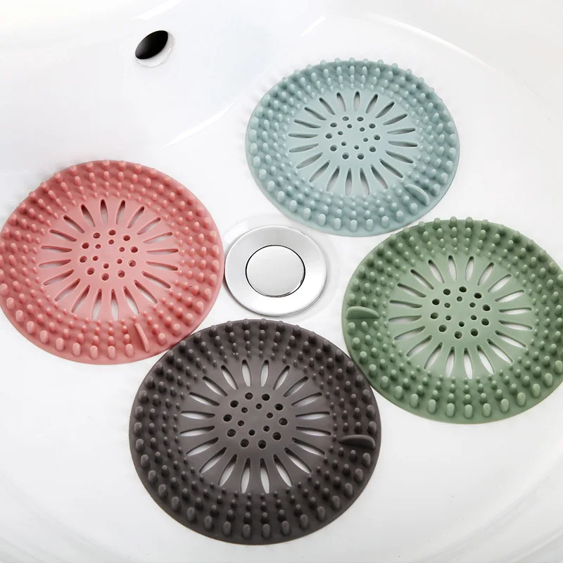 Hair Filter Sink Anti-blocking Strainer Bathtub Shower Floor Drain Stopper Silicone Kitchen Deodorant Plug Bathroom Accessories
Hair Filter Sink Anti-blocking Strainer Bathtub Shower Floor Drain Stopper Silicone Kitchen Deodorant Plug Bathroom Accessories