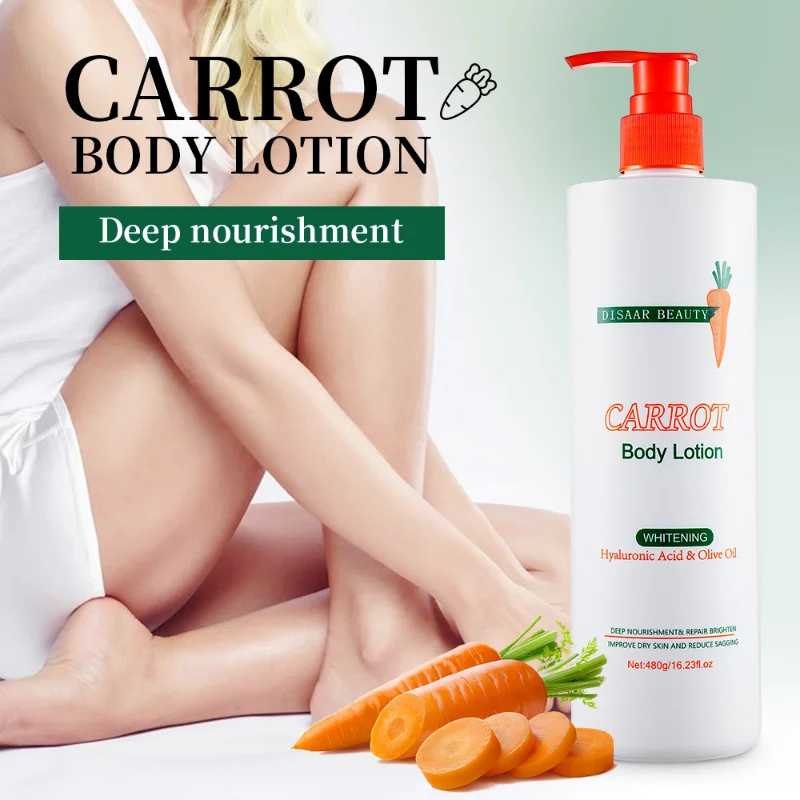 Carrot Body Lotion Moisturizes and Moisturizes Winter Cracks and Dries To Improve Rough Body and Brighten Skin Care Products
Carrot Body Lotion Moisturizes and Moisturizes Winter Cracks and Dries To Improve Rough Body and Brighten Skin Care Products
