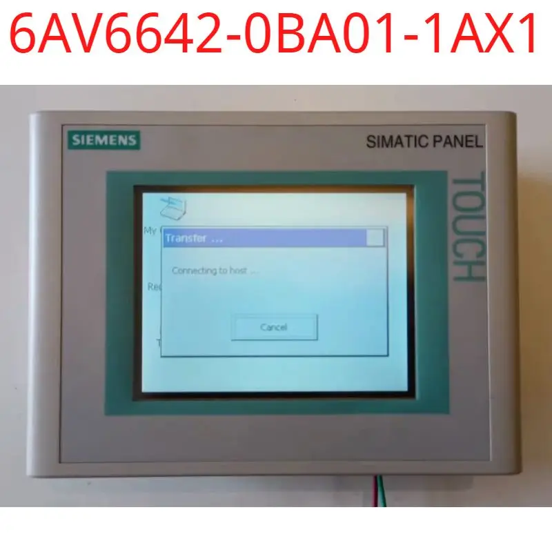 used Siemens test ok real 6AV6642-0BA01-1AX1 SIMATIC TP 177B 6" PN/DP STN 256 color display MPI/PROFIBUS DP protocol RS485/RS422
used Siemens test ok real 6AV6642-0BA01-1AX1 SIMATIC TP 177B 6" PN/DP STN 256 color display MPI/PROFIBUS DP protocol RS485/RS422