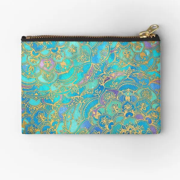 Sapphire Jade Stained Glass Mandalas Zipper Pouches Cosmetic Money Women Storage Pocket Wallet Packaging Socks Panties Men Coin
Sapphire Jade Stained Glass Mandalas Zipper Pouches Cosmetic Money Women Storage Pocket Wallet Packaging Socks Panties Men Coin