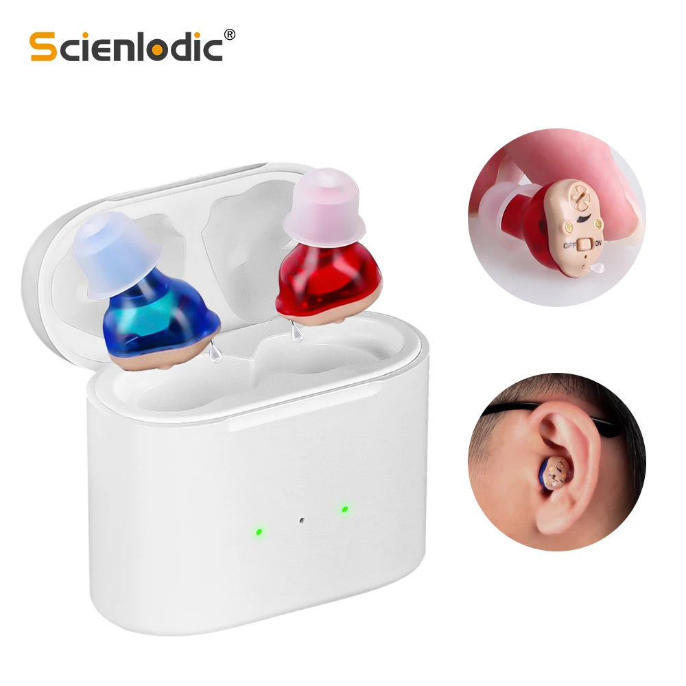 Elderly Hearing Aid Rechargeable ITE Deaf The Listening Device Mini Wireless Sound Amplifier Invisible Hearing Aids Headphones
Elderly Hearing Aid Rechargeable ITE Deaf The Listening Device Mini Wireless Sound Amplifier Invisible Hearing Aids Headphones