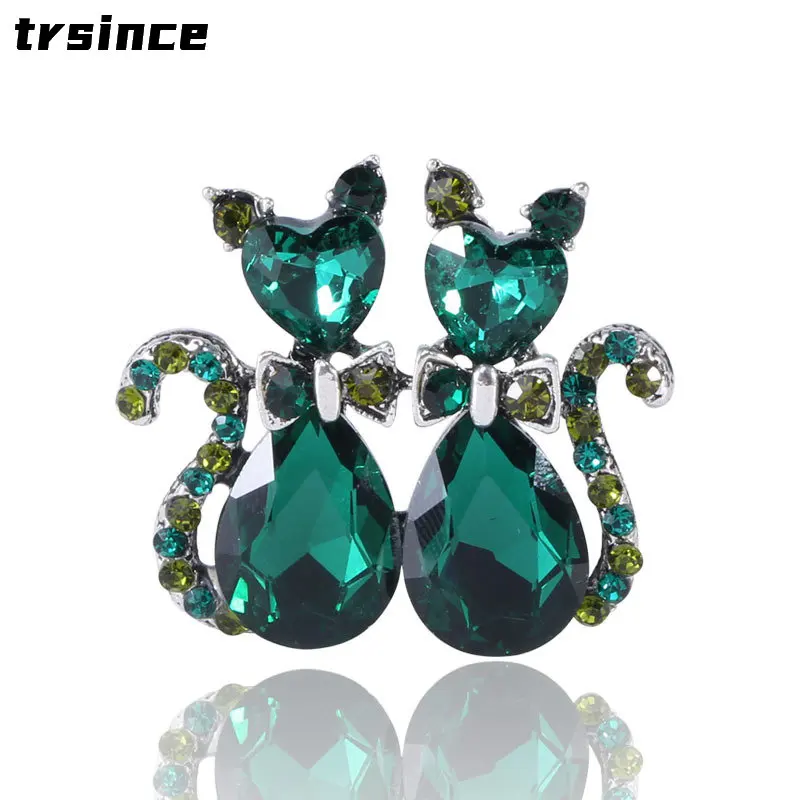 Luxury Rhinestone Animal Cat Brooch Cute Cartoon Kitten Brooches Fashion Alloy Pins for Women Clothing Accessories Men Lapel Pin
Luxury Rhinestone Animal Cat Brooch Cute Cartoon Kitten Brooches Fashion Alloy Pins for Women Clothing Accessories Men Lapel Pin