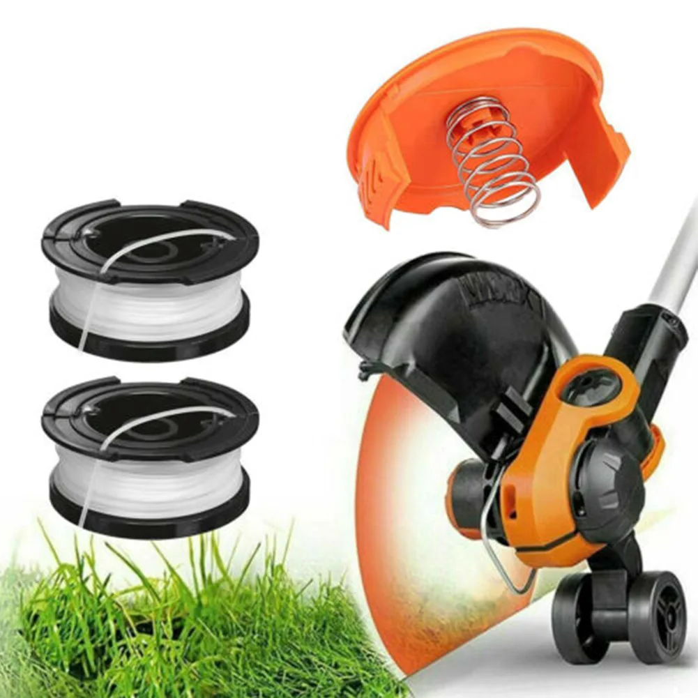 Trimmer Spool 4 Pack & Cap & Spring Replacement For Black Decker Cap Spring Lawn Mower Spare Blade Garden Replacement Tool
Trimmer Spool 4 Pack & Cap & Spring Replacement For Black Decker Cap Spring Lawn Mower Spare Blade Garden Replacement Tool