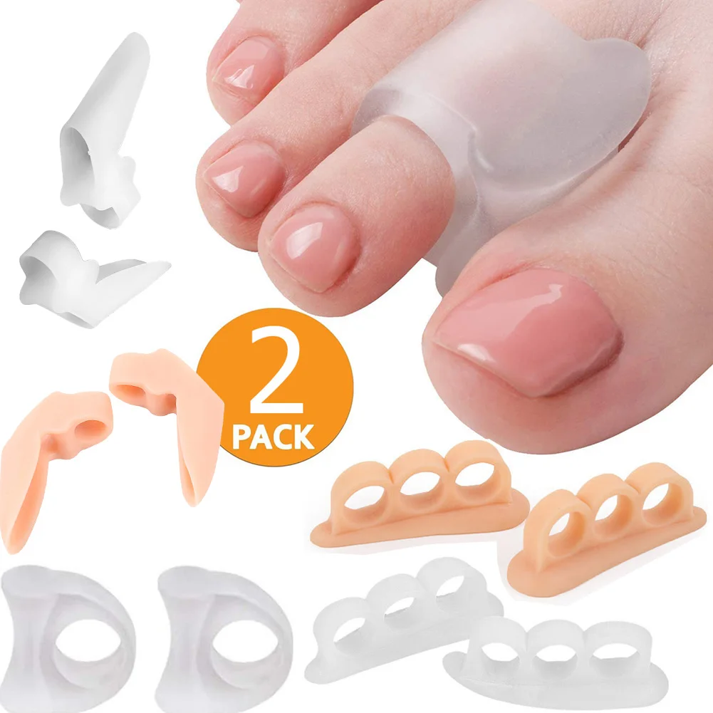 2pcs Toe Separator Insoles Ring Separation Hallux Valgus Correction Pad Feet Care Thumb Orthotics Foot Care Tools
2pcs Toe Separator Insoles Ring Separation Hallux Valgus Correction Pad Feet Care Thumb Orthotics Foot Care Tools