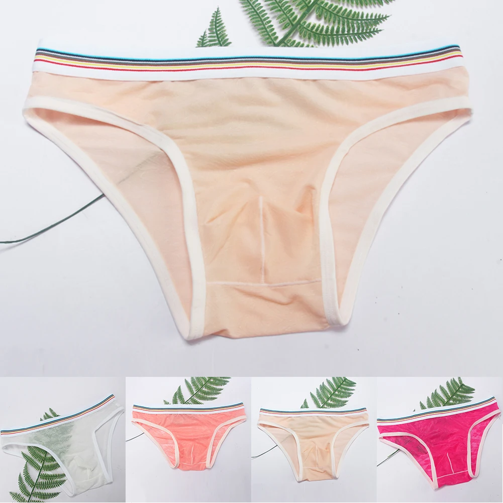 Men Sexy Brief Low Rise Mesh Underwear Breathable Underpants See Through Ice Silk Comfortable Erotic Lingerie Panties
Men Sexy Brief Low Rise Mesh Underwear Breathable Underpants See Through Ice Silk Comfortable Erotic Lingerie Panties