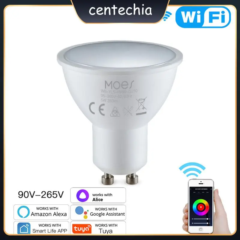 

Smart Life Spotlights Diy Color Smart Led Spotlights Wifi 5w Tuya Rgbcw Dimmable Light Work With Alexa Google Home Alice Timer