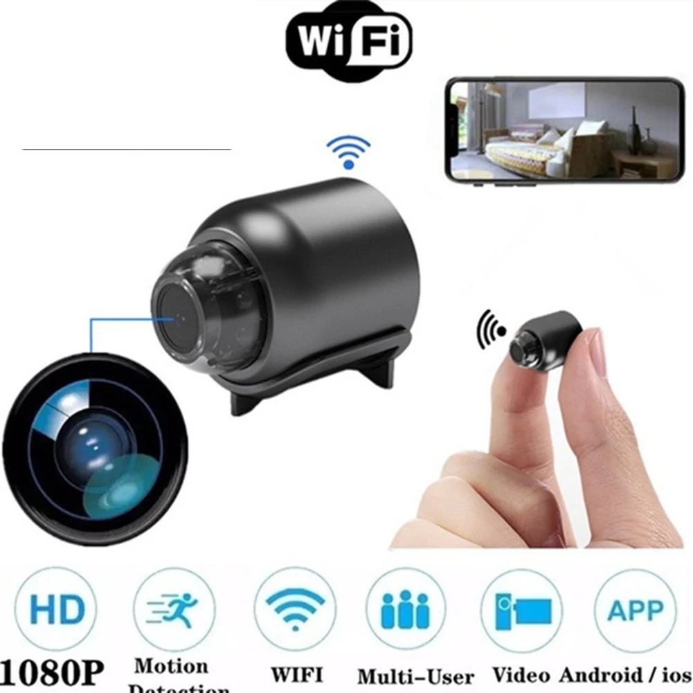 Многофункциональная мини-камера с Wi-Fi, HD 1080P, видеокамера ночного видения с движением, поддержка видеорегистратора, TF-карта 8-128 ГБ
Многофункциональная мини-камера с Wi-Fi, HD 1080P, видеокамера ночного видения с движением, поддержка видеорегистратора, TF-карта 8-128 ГБ