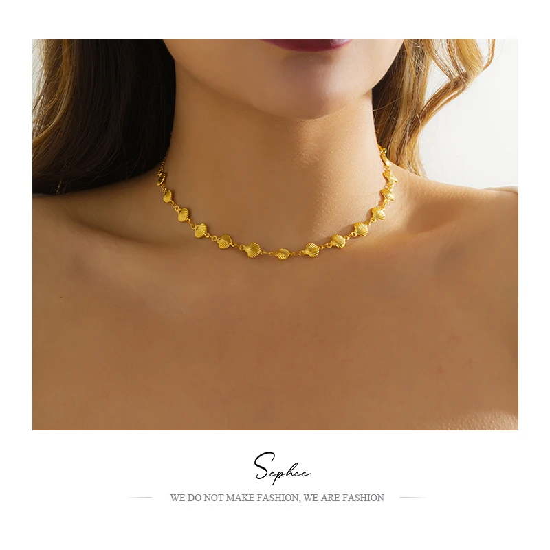 Scallop Chain Versatile Chain Retro choker necklace fairycore gothic necklace for women accessories vintage designer jewelry
Scallop Chain Versatile Chain Retro choker necklace fairycore gothic necklace for women accessories vintage designer jewelry