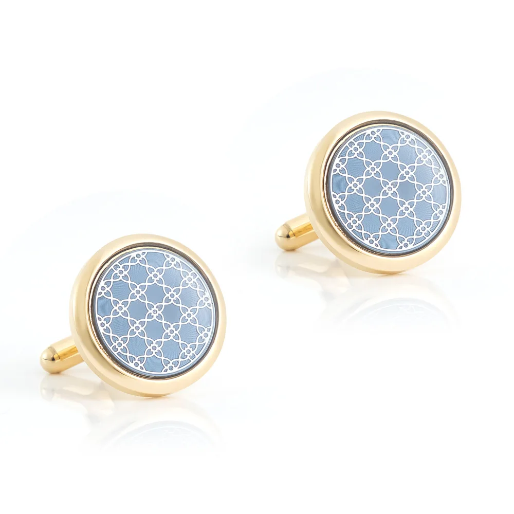 Blue Check Round Groom Custom Enamel Unique Cufflinks for Shirt Men French Shirts Cufflinks Wholesale Father's Day Gift
Blue Check Round Groom Custom Enamel Unique Cufflinks for Shirt Men French Shirts Cufflinks Wholesale Father's Day Gift