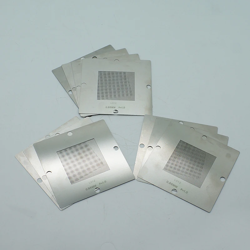 Наборы трафаретов BGA 90x90 мм для ноутбука
Наборы трафаретов BGA 90x90 мм для ноутбука