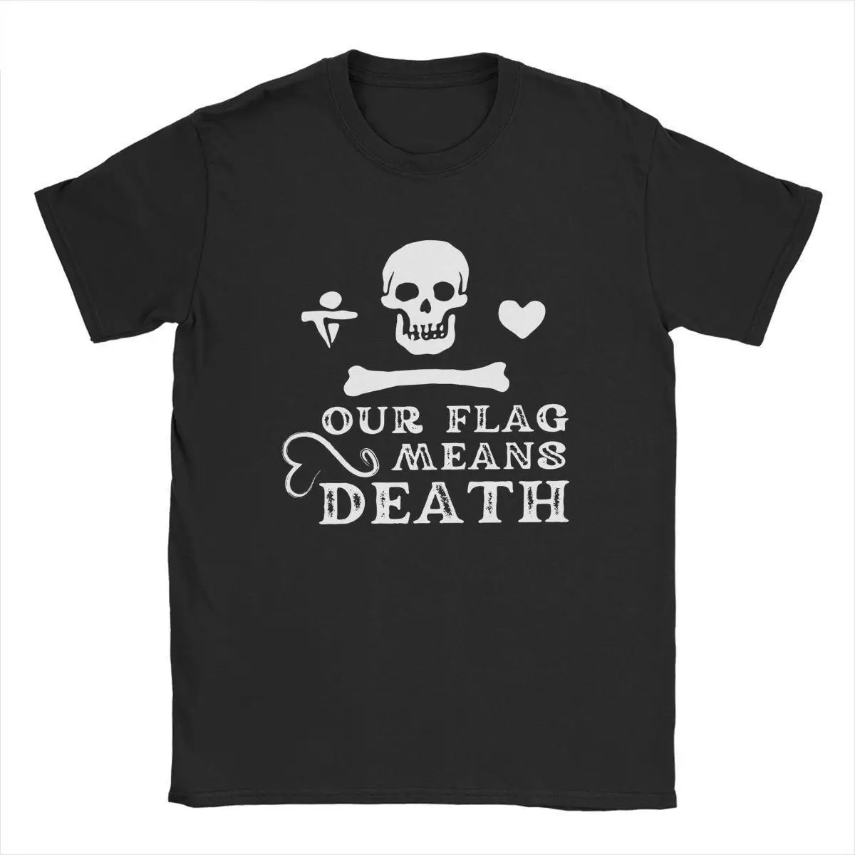 Men's T-Shirts Our Flag Means Death Novelty 100% Cotton Tees Short Sleeve T Shirt Round Collar Clothing New Arrival
Men's T-Shirts Our Flag Means Death Novelty 100% Cotton Tees Short Sleeve T Shirt Round Collar Clothing New Arrival
