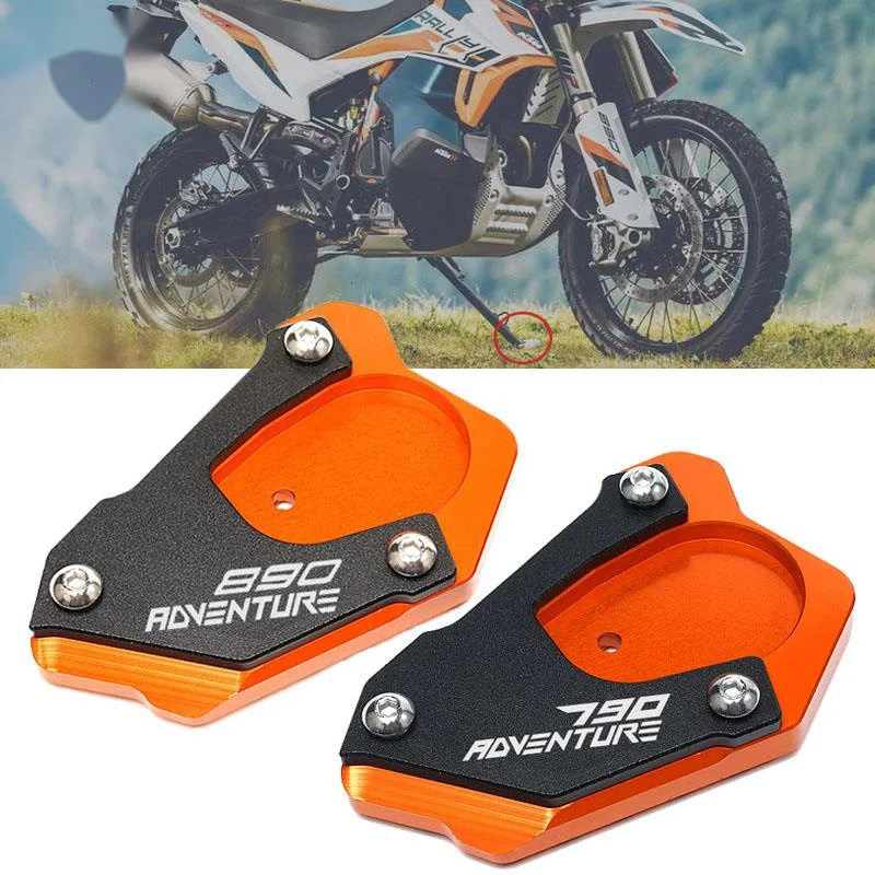 For KTM 890 Adventure R 2021 790 Adventure R / S 2019 2020 Motorcycle Accessories Side Stand Enlarger Kickstand Extension Pad
For KTM 890 Adventure R 2021 790 Adventure R / S 2019 2020 Motorcycle Accessories Side Stand Enlarger Kickstand Extension Pad
