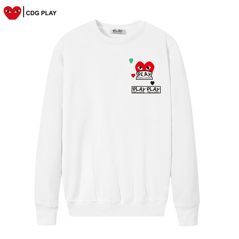 PLAY New Men's Printed Long Sleeve Crew Neck Pullover All-match Casual Sweatshirts
PLAY New Men's Printed Long Sleeve Crew Neck Pullover All-match Casual Sweatshirts