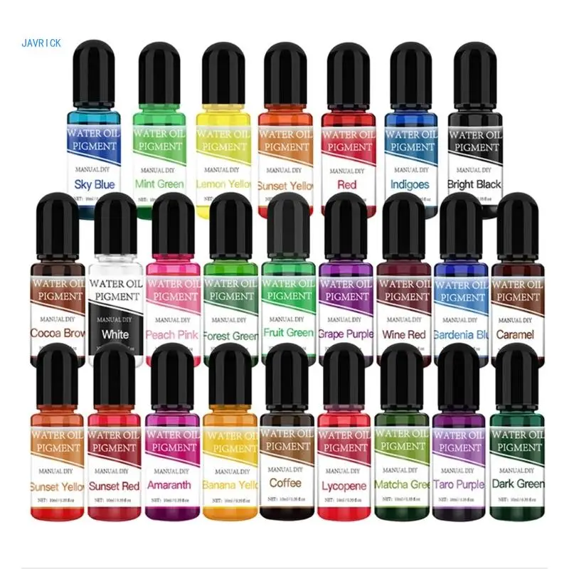 25 Colors Liquid Epoxy Resin Dye Liquid Colorant Pigment Dye for Resin Jewelry Handmade Crafts Art Paint Making
25 Colors Liquid Epoxy Resin Dye Liquid Colorant Pigment Dye for Resin Jewelry Handmade Crafts Art Paint Making