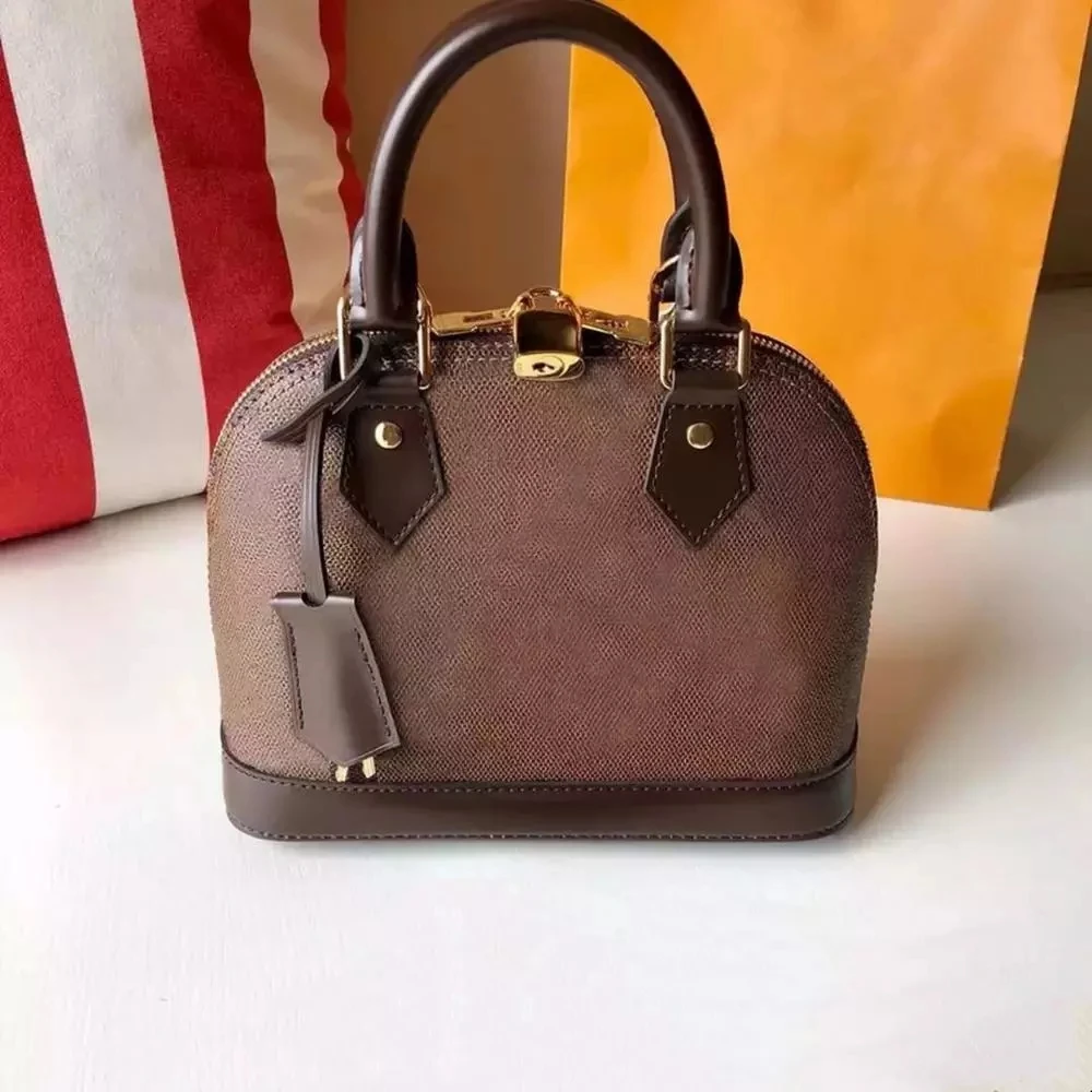 

Women Handbag Houlder Bag HOT Europe and America Latest Fashion Female Handbag Best Quality Genuine Leather Bag ALMA BB Women