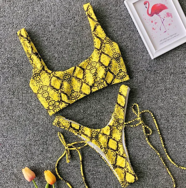 Summer Sexy Womens Padded Push-up Bandage Bikini Set Leopard Print Lace Up Swimsuit Bathing Suit Beachwear Swimwear
Summer Sexy Womens Padded Push-up Bandage Bikini Set Leopard Print Lace Up Swimsuit Bathing Suit Beachwear Swimwear