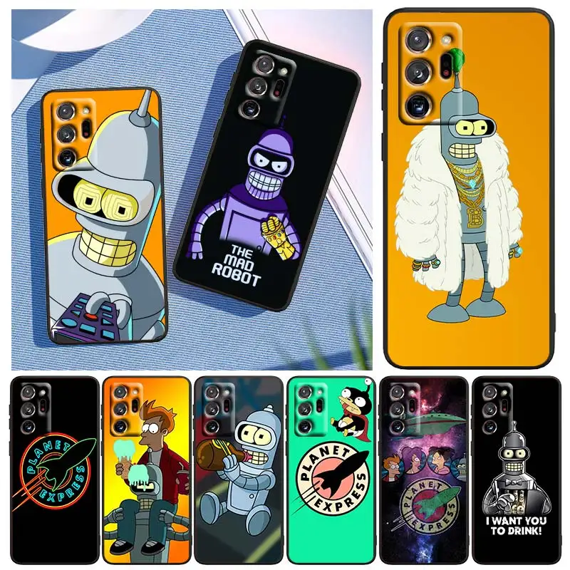 Anime Futurama Bender For Samsung Note 20 10 9 Ultra Lite Plus F23 M52 M21 A73 A70 A20 A10 A8 A03 j7 j6 Black Phone Case
Anime Futurama Bender For Samsung Note 20 10 9 Ultra Lite Plus F23 M52 M21 A73 A70 A20 A10 A8 A03 j7 j6 Black Phone Case