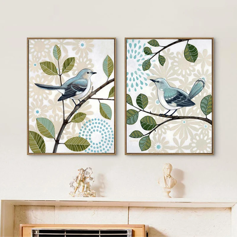 Blue Bird Painting Branches Plants Posters and Prints Nordic Wall Art Living Room Passage Home Decor Canvas Painting
Blue Bird Painting Branches Plants Posters and Prints Nordic Wall Art Living Room Passage Home Decor Canvas Painting
