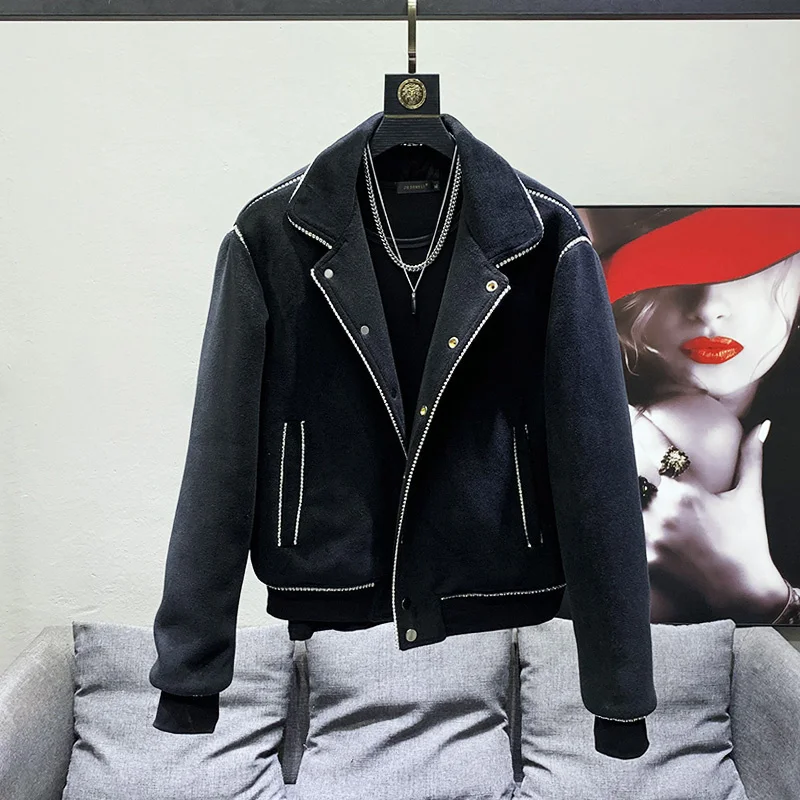 High Quality Trendy Niche Design Men's Casual Suit Coat Street Wear 2024 New Stylish Original Solid Color Jackets Clothes
High Quality Trendy Niche Design Men's Casual Suit Coat Street Wear 2024 New Stylish Original Solid Color Jackets Clothes
