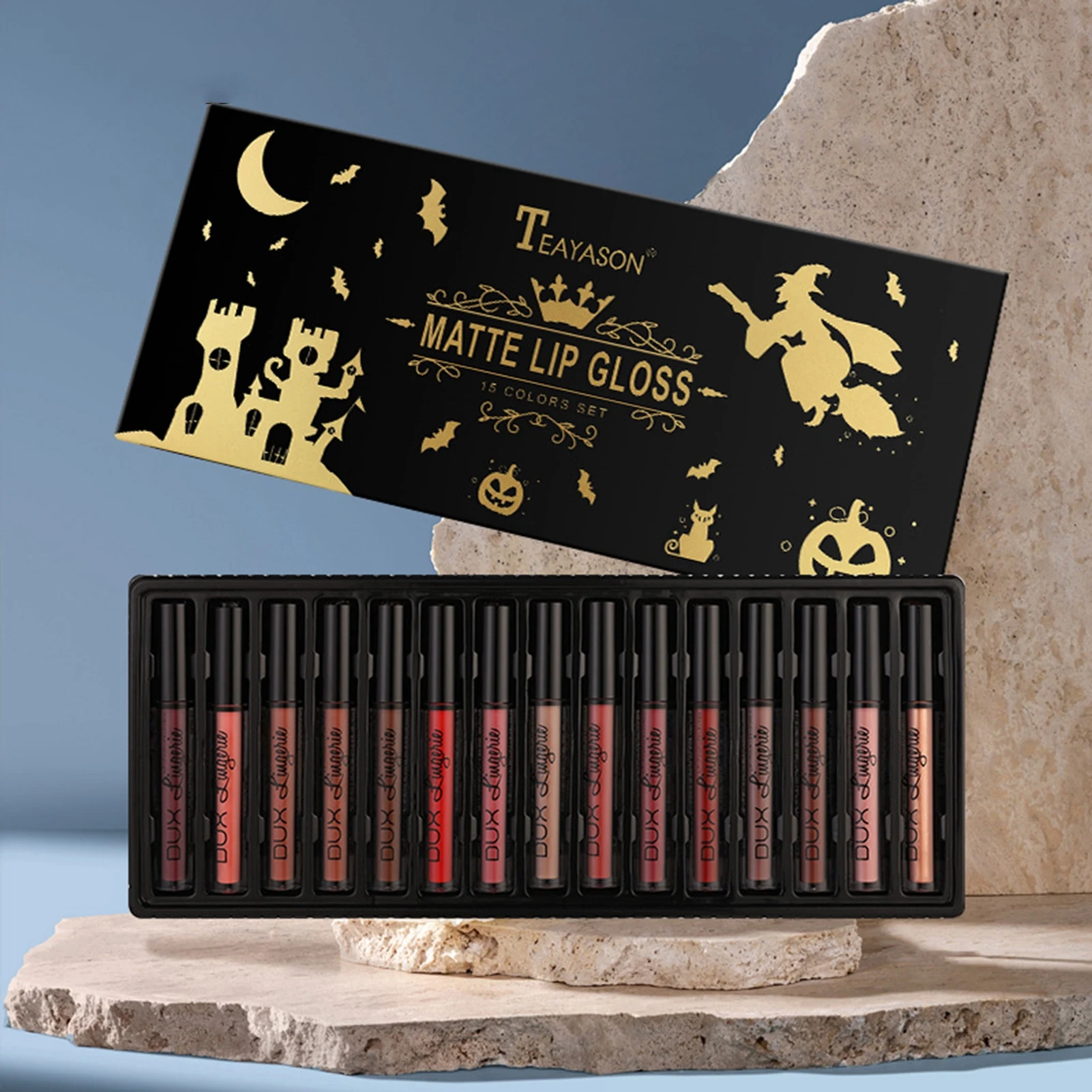 15 Pieces Matte Liquid Lipstick Long Lasting Waterproof Velvet Lip Gloss Set High Pigmented Non-Stick Cup Lip Makeup Not Fade
15 Pieces Matte Liquid Lipstick Long Lasting Waterproof Velvet Lip Gloss Set High Pigmented Non-Stick Cup Lip Makeup Not Fade