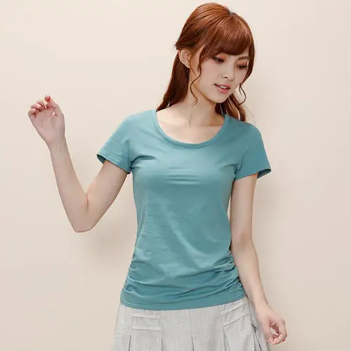 Модные футболки с принтом логотипа, женские модные футболки с коротким рукавом из 100% Красного хлопка 
Модные футболки с принтом логотипа, женские модные футболки с коротким рукавом из 100% Красного хлопка