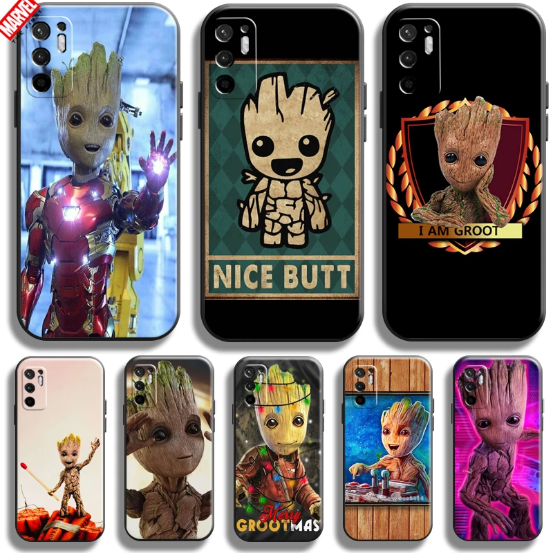 Groot Marvel For Xiaomi Redmi Note 10 10T 5G Phone Case Soft Silicon Coque Cover Black Funda Comics Captain America
Groot Marvel For Xiaomi Redmi Note 10 10T 5G Phone Case Soft Silicon Coque Cover Black Funda Comics Captain America